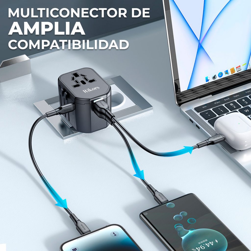 Adaptador De Corriente Universal